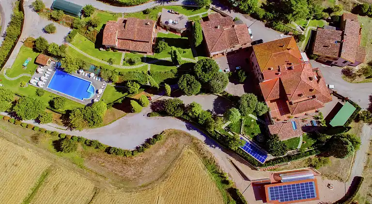 Gårdhus i Popoltaio-Schiacciato