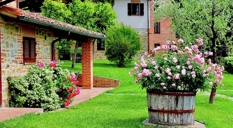 Gårdhus i Popoltaio-Schiacciato