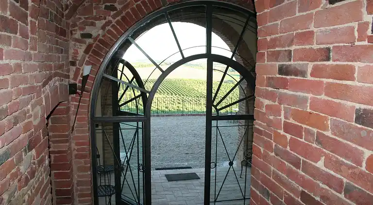 Gårdhus i Montepulciano