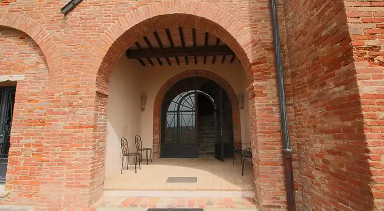 Gårdhus i Montepulciano