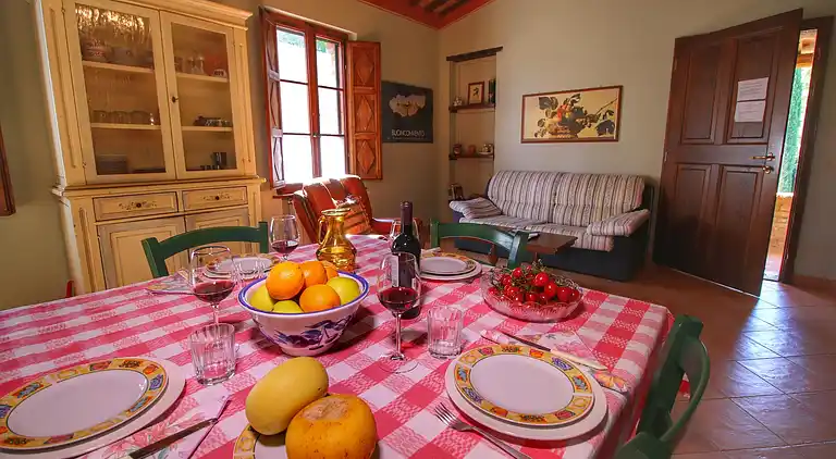 Gårdhus i Montalcino