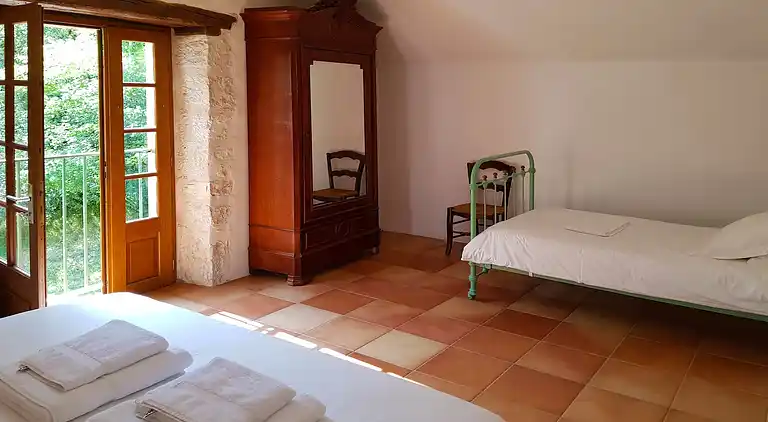 Gårdhus i Saint-Cernin