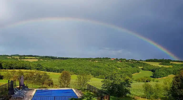 Gårdhus i Saint-Cernin