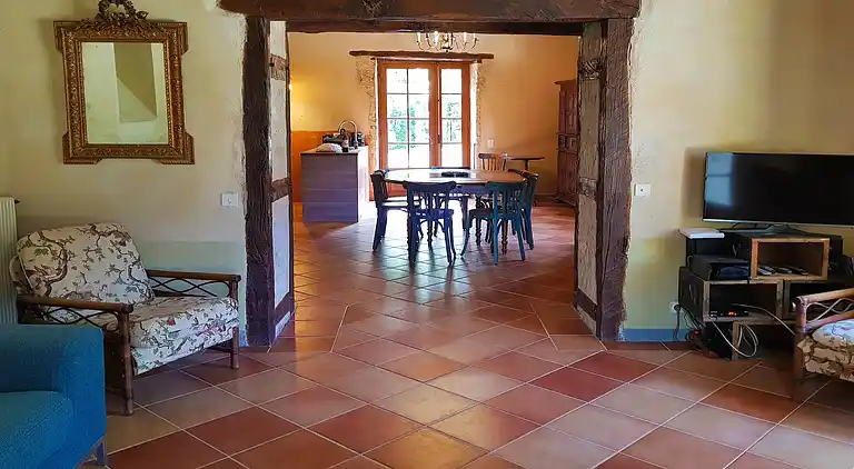 Gårdhus i Saint-Cernin