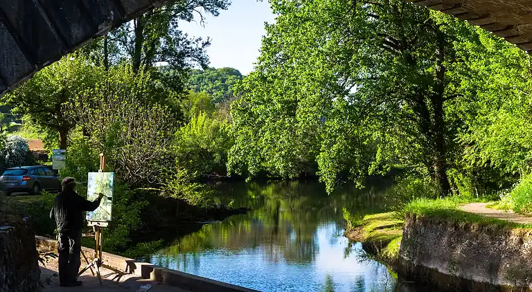 Ferienhaus in Esclauzels