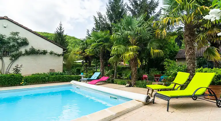 Ferienhaus in Esclauzels