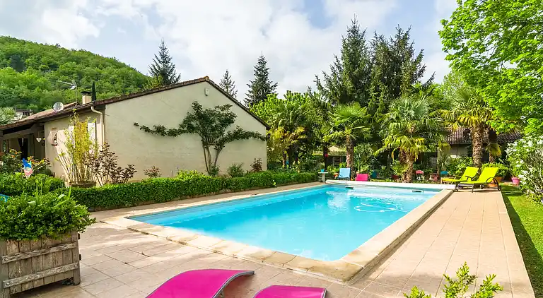 Ferienhaus in Esclauzels