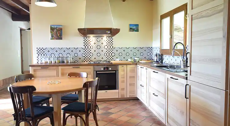 Casa de vacaciones en Sampzon