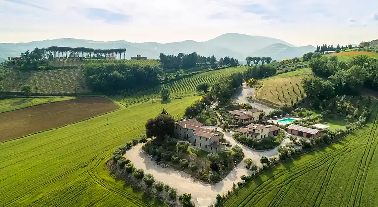 Herregård i Ramazzano - Le Pulci