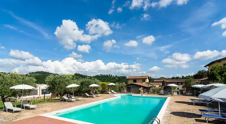 Herregård i Ramazzano - Le Pulci