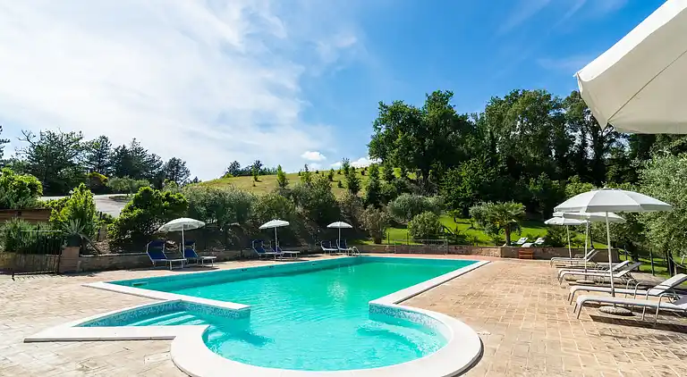 Herregård i Ramazzano - Le Pulci