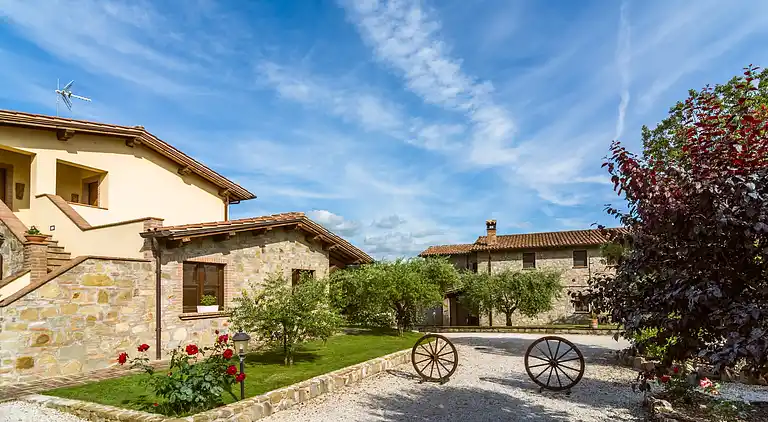 Herregård i Ramazzano - Le Pulci