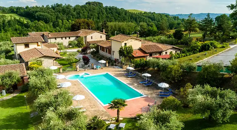Herregård i Ramazzano - Le Pulci