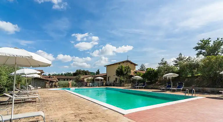 Herregård i Ramazzano - Le Pulci