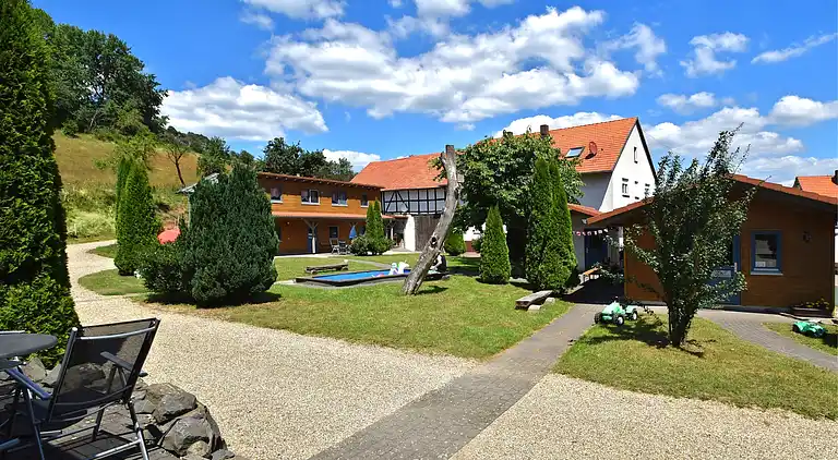 Gårdhus i Hüddingen