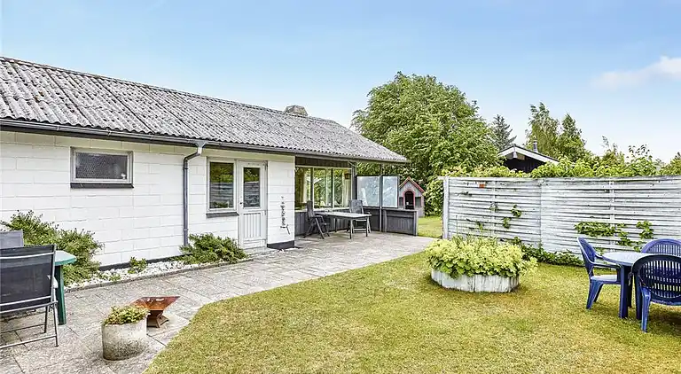 Semesterbostad vid Saksild Strand