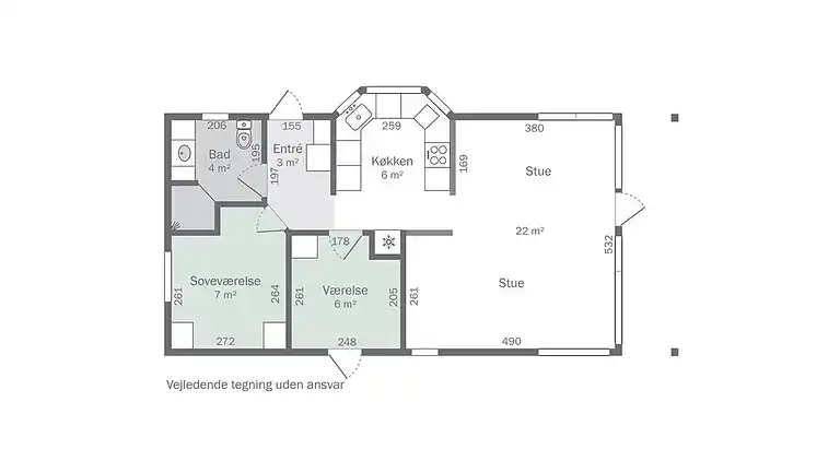 Sommerhus ved Saksild Strand