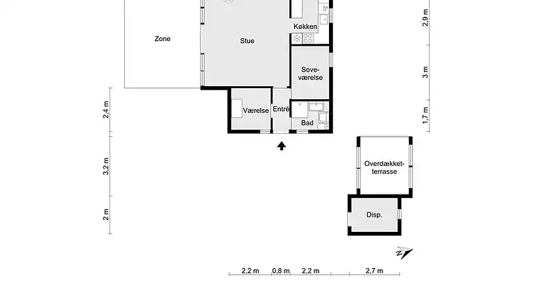 Sommerhus ved Saksild Strand