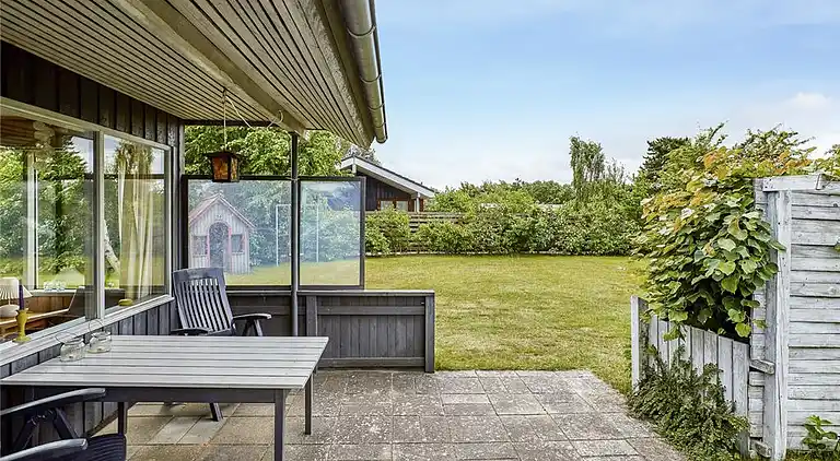 Semesterbostad vid Saksild Strand