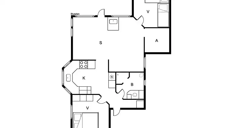 Sommerhus ved Saksild Strand