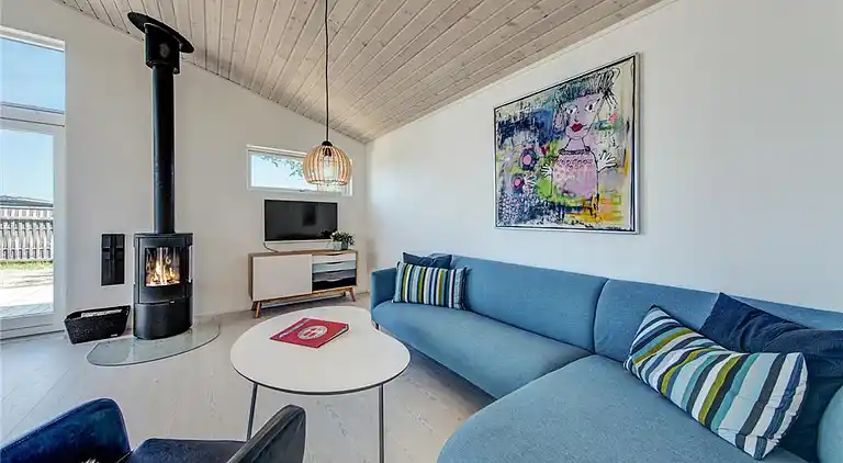 Semesterbostad vid Saksild Strand