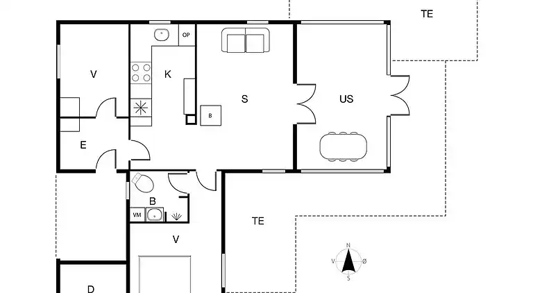 Sommerhus ved Ajstrup Strand