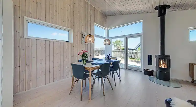 Semesterbostad vid Saksild Strand