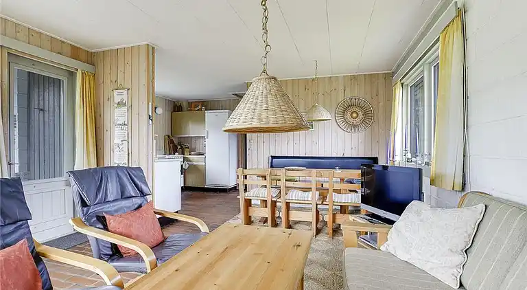 Semesterbostad vid Saksild Strand