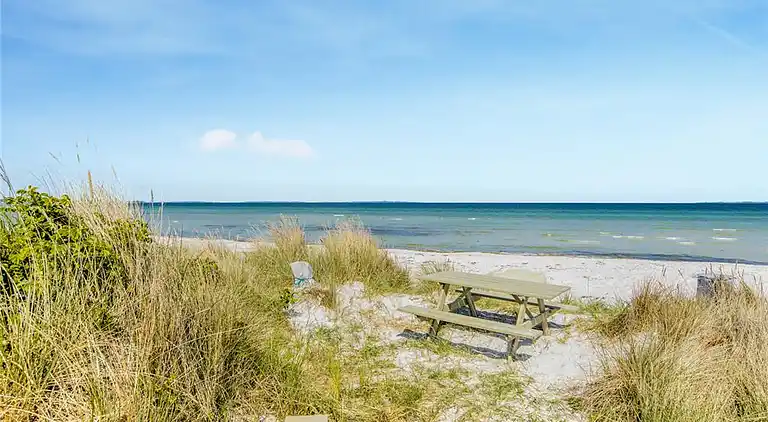 Semesterbostad vid Saksild Strand