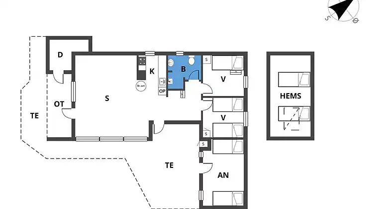 Sommerhus ved Pøt Strandby