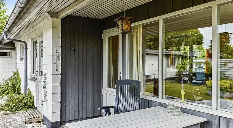 Semesterbostad vid Saksild Strand