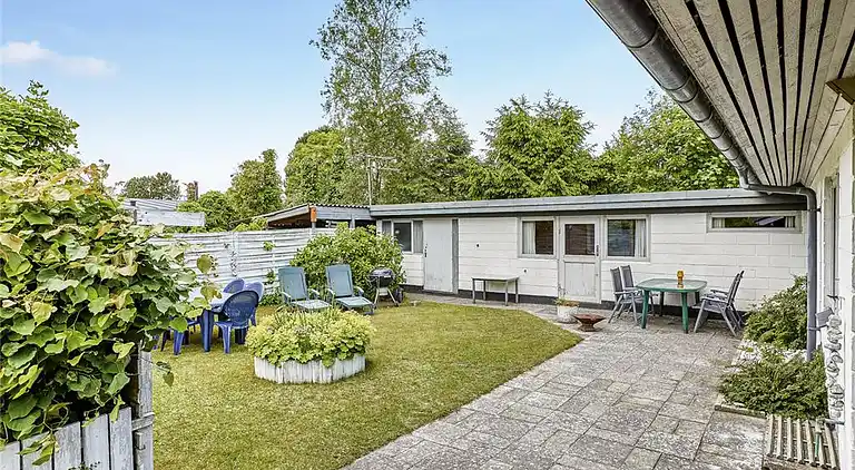 Semesterbostad vid Saksild Strand