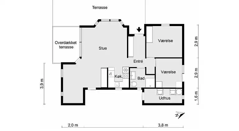 Sommerhus ved Saksild Strand