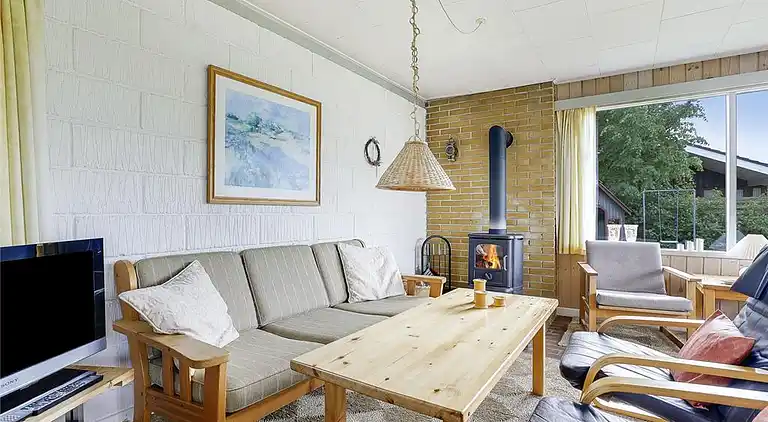 Semesterbostad vid Saksild Strand