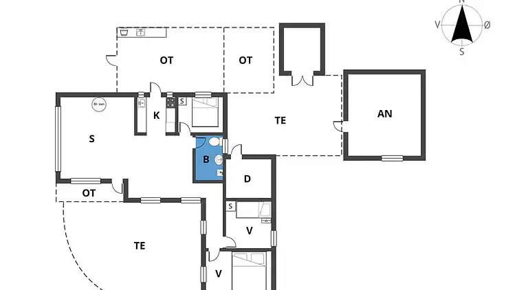 Sommerhus ved Saksild Strand
