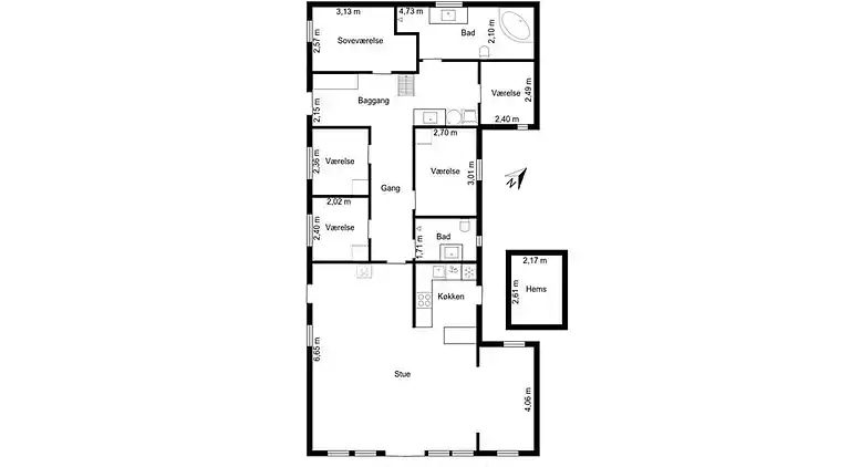 Sommerhus i Endelave By