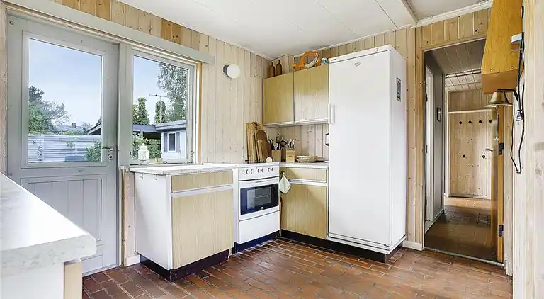 Semesterbostad vid Saksild Strand