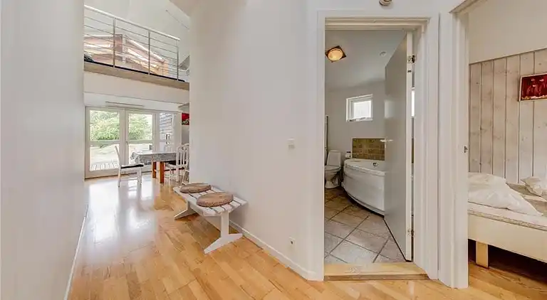 Sommerhus ved Øer Strand