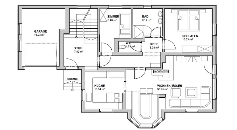 Sommerhus i Bucheben