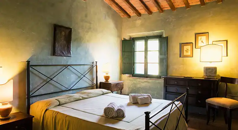 Gårdshus i Peccioli