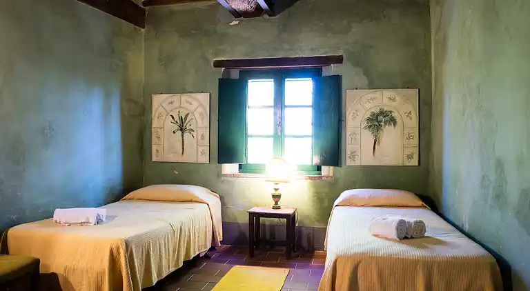 Gårdshus i Peccioli