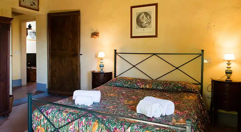 Gårdshus i Peccioli