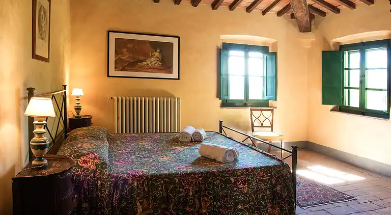 Gårdshus i Peccioli