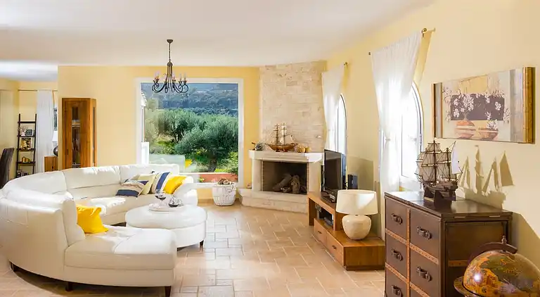 Villa Aphrodite with heated pool and exotic garden