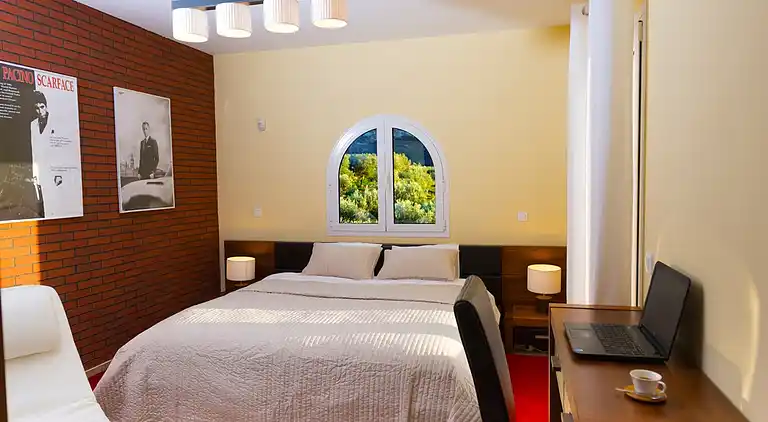 Villa Aphrodite with heated pool and exotic garden