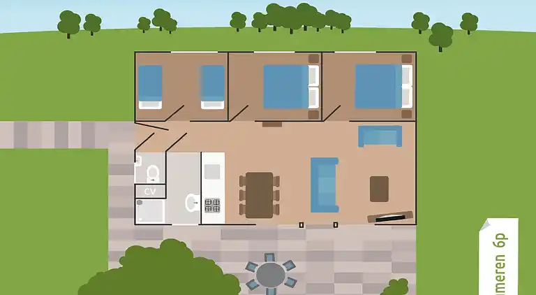 Bungalow i Voorthuizen