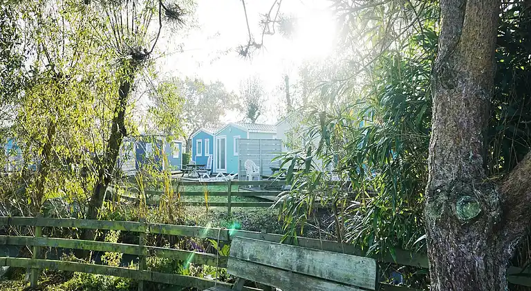 Mobile home in Sainte-Honorine-des-Pertes
