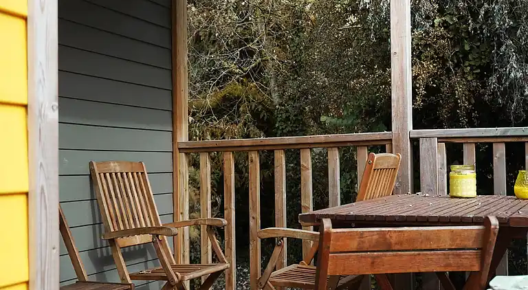 Mobile home in Sainte-Honorine-des-Pertes