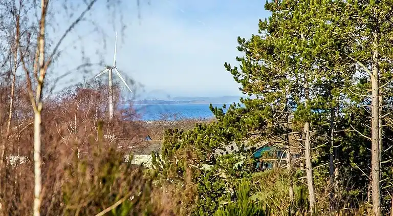 Sommerhus ved Øer Strand