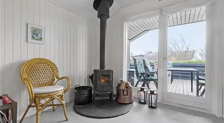 Sommerhus ved Øer Strand